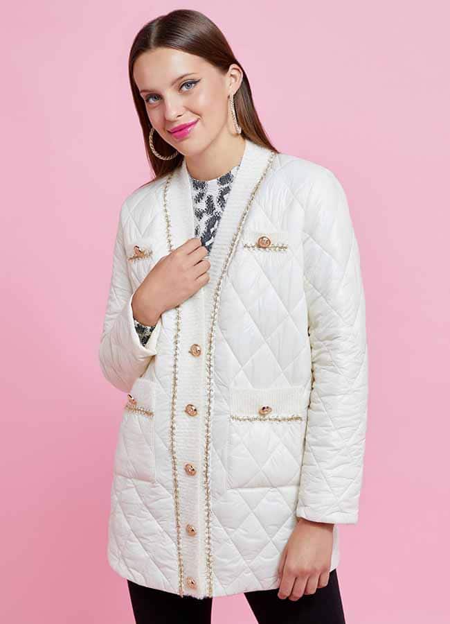 Dunnes' Quilted Jacket Is A Must For Your Dressy Wardrobe
