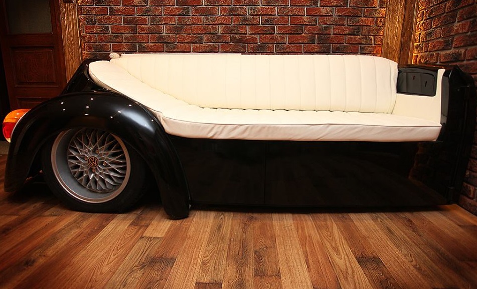 VW BEETLE HERBIE STYLE RETRO CAR SOFA COUCH Evolution GT