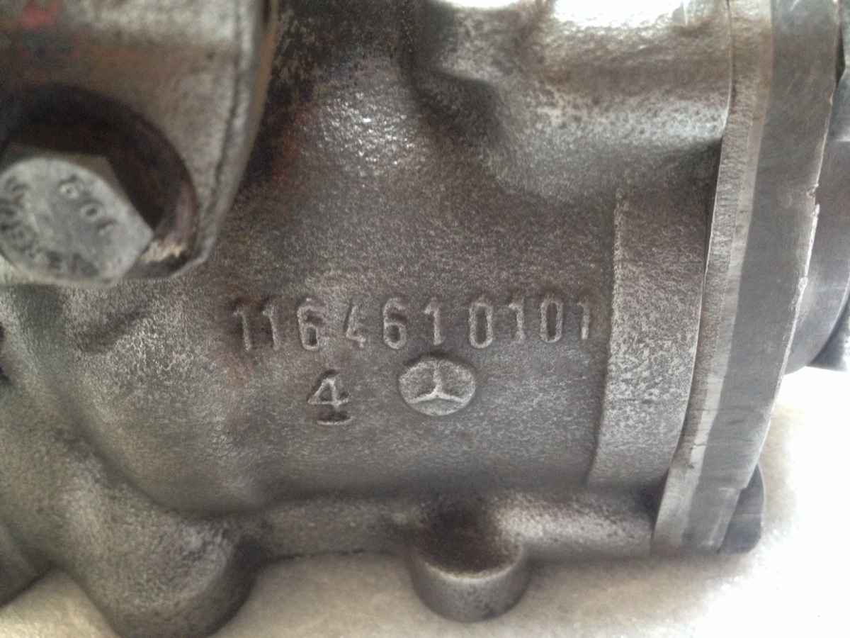 MERCEDES SL SLC R107 W116 STEERING BOX RHD 1164610101 19721989
