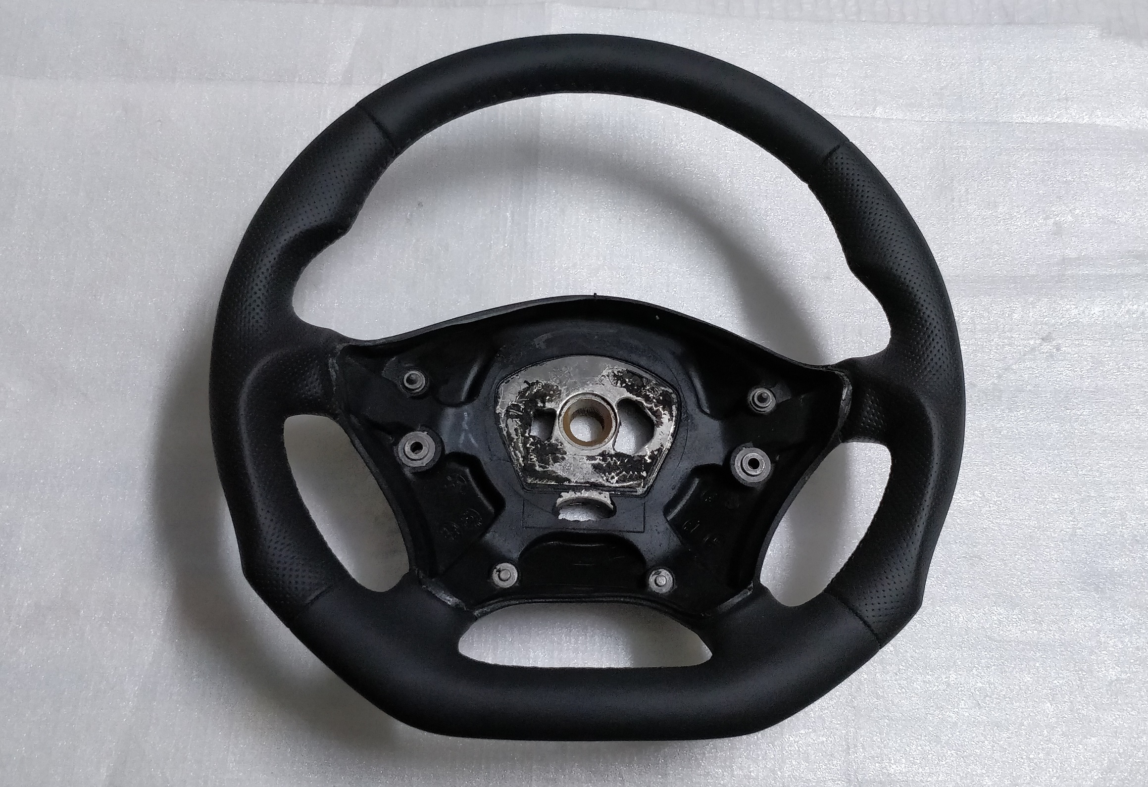 MERCEDES SPRINTER FLAT BOTTOM STEERING WHEEL LEATHER TYPE 2 Evolution GT