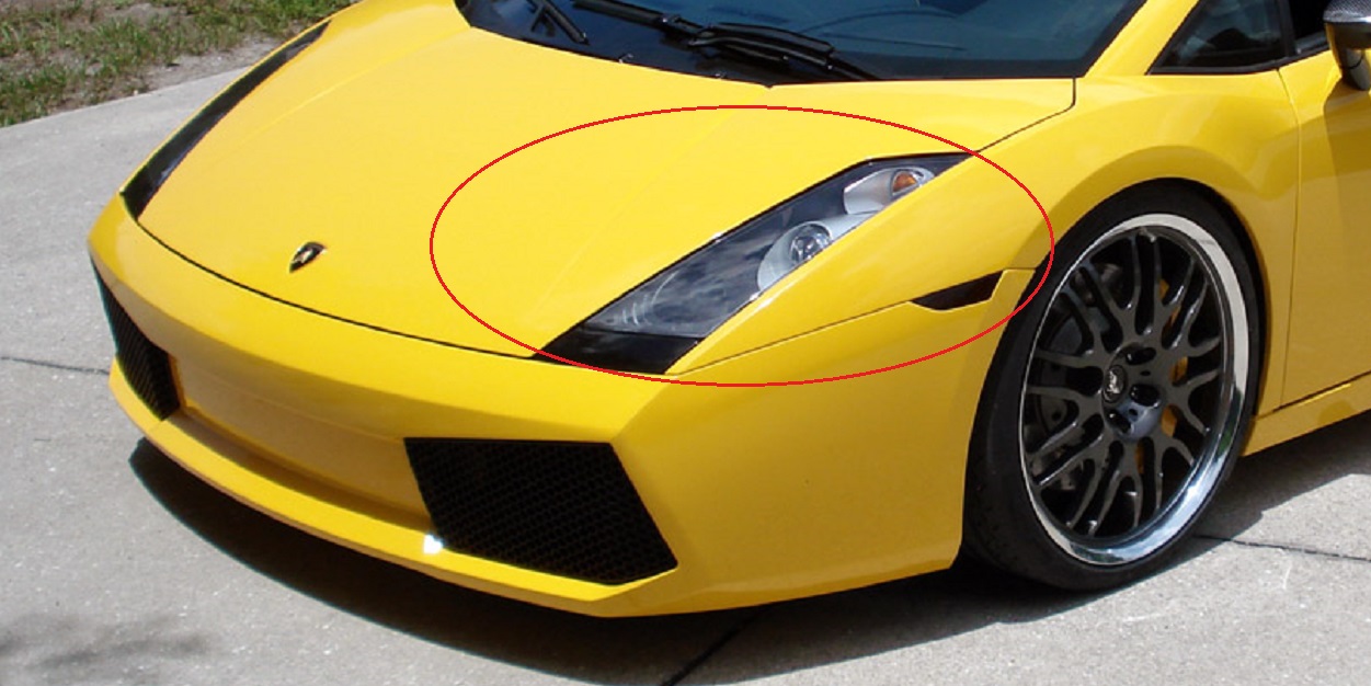 2006 GALLARDO LP500 LP520 HEADLIGHT LEFT N/S PARTS