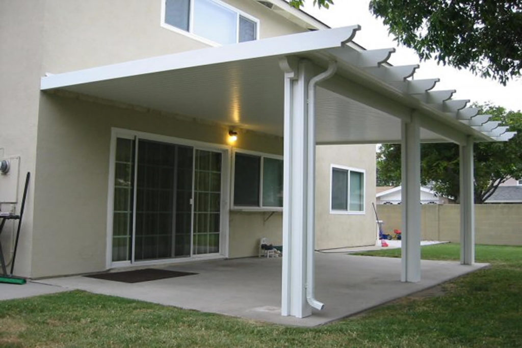 Alumawood Newport Solid Roof Patio Cover Evolution Awnings