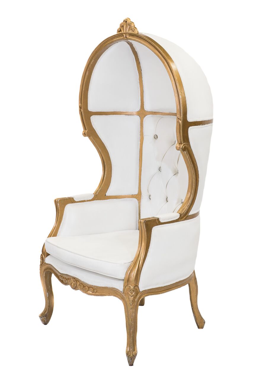White And Gold Chair Modern Chairs Levy White Gold Accent Chair