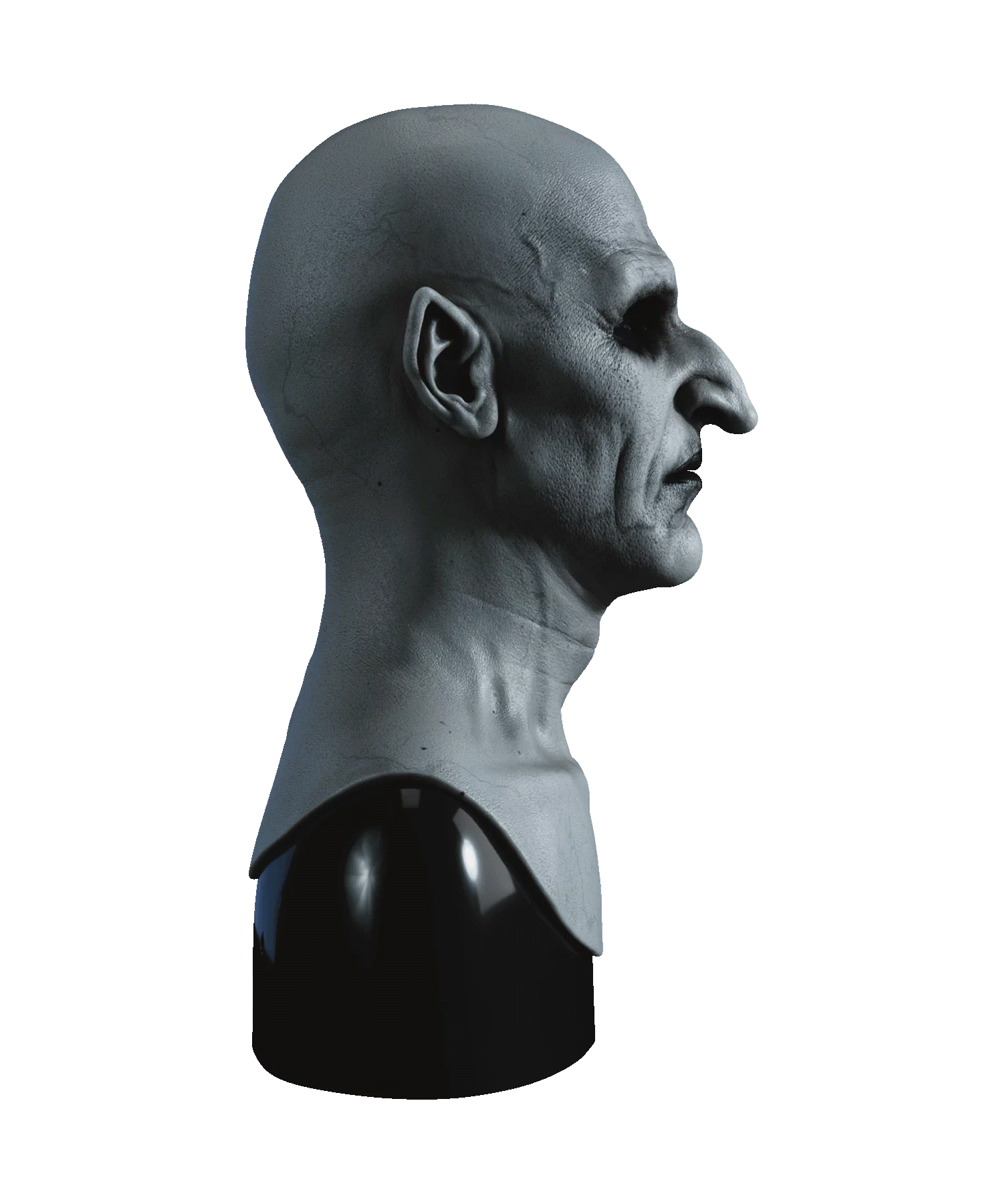 Realistic Silicone Mask Possessed Nun Halloween Mask Evolution Masks