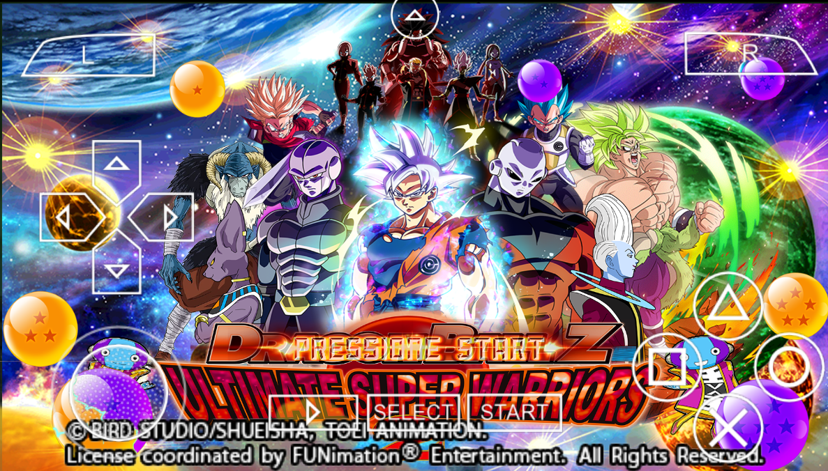 DBZ TTT Ultimate Super Warriors 2 Android PSP EvolutionofGames