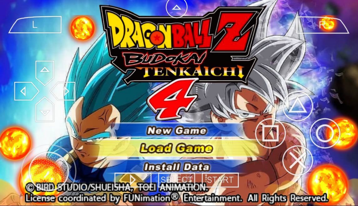 New Dragon Ball Z Budokai Tenkaichi 4 PSP V7 Game Evolution Of Games
