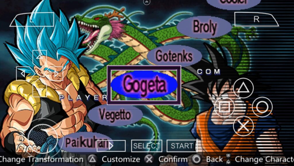 Best Dragon Ball Z Shin Budokai 2 Mod PPSSPP Download EvolutionofGames