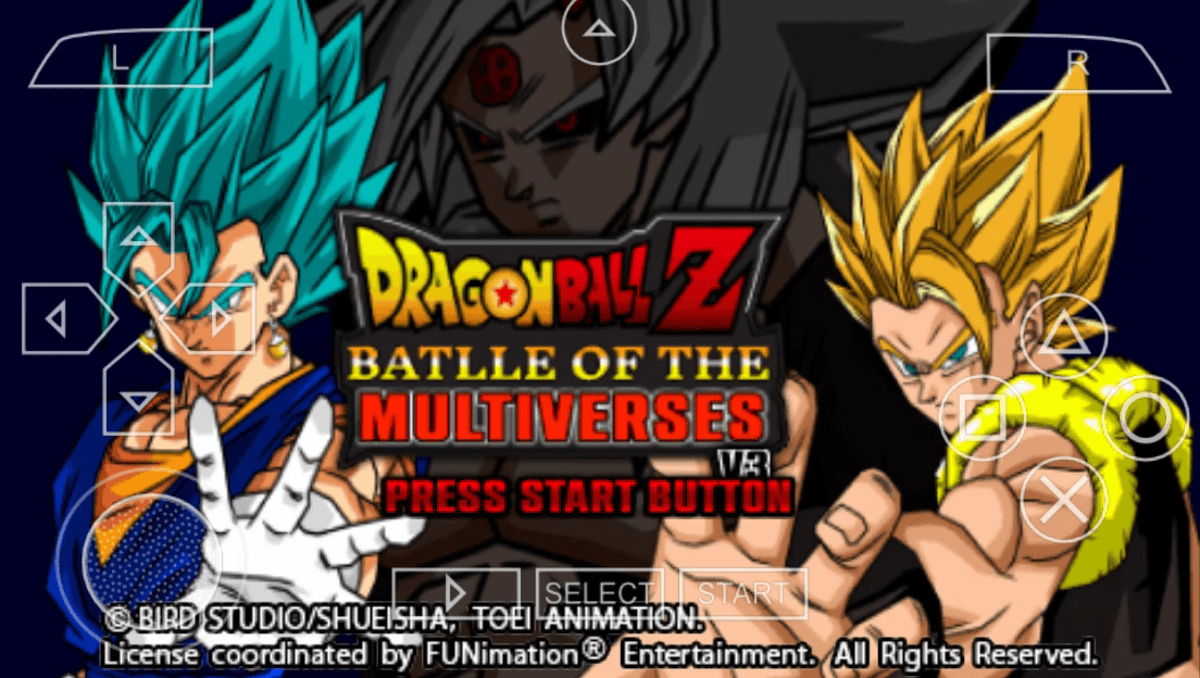Dragon Ball Z Battle Of The Multiverses PSP Android Game EvolutionofGames
