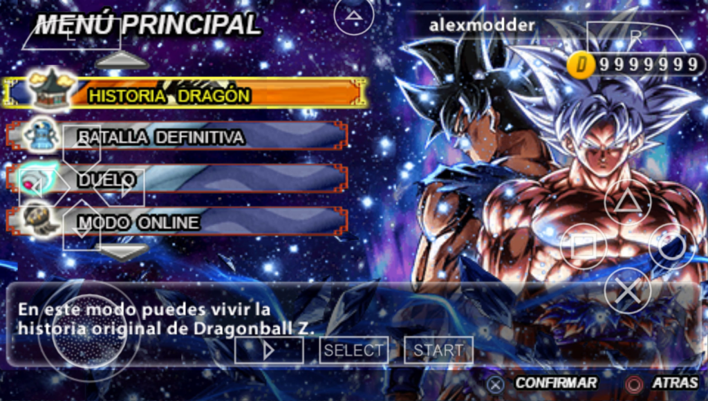 New Dragon Ball Legends DBZ TTT Mod PSP Download