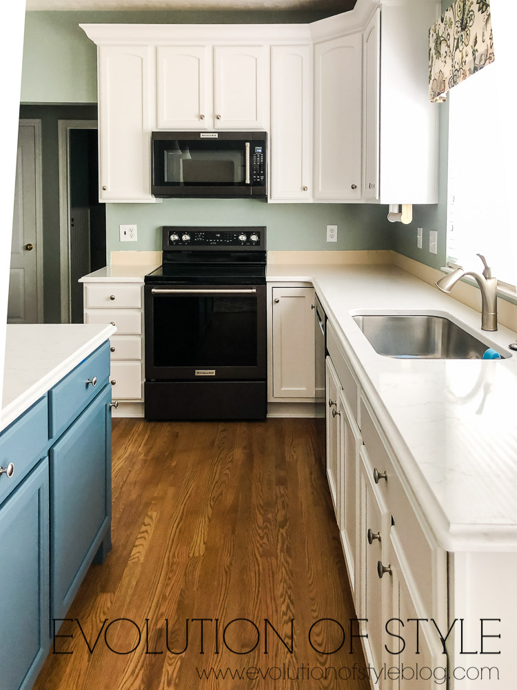 Kitchen in Snowbound and Waterloo Evolution of Style