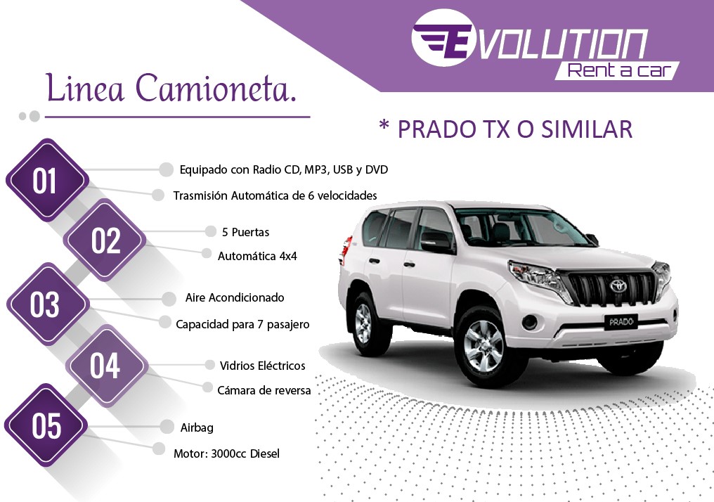 Alquiler de Carros Evolution Rent a Car