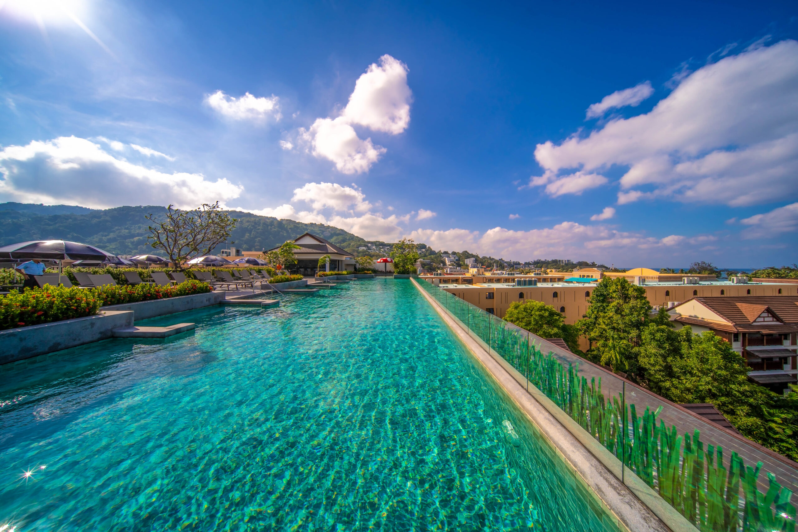 Kata Palm Resort is located on Kata Beach, Phuket