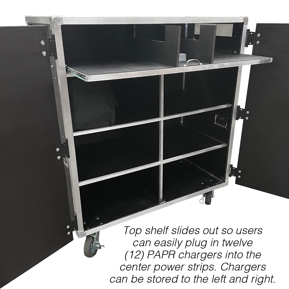 Evolve Mobile PAPR Charging Cart Buy Best Evolve Mobile PAPR Charging
