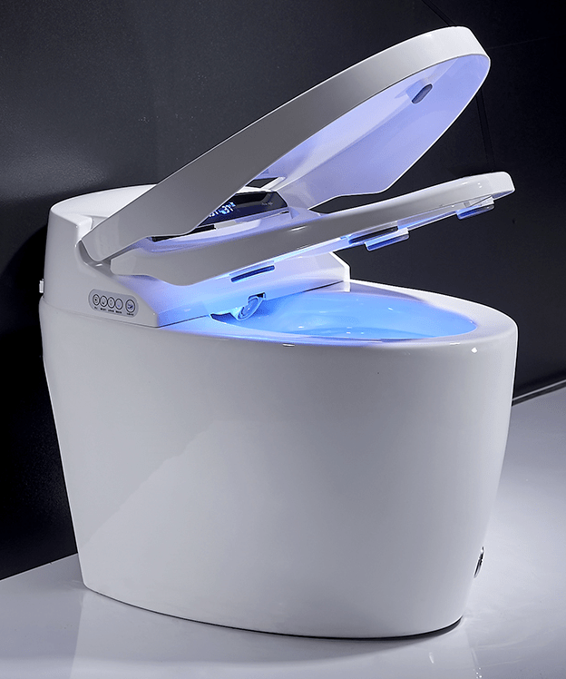 Evolve Smart Intelligent Toilet PTrap Dryer Flush Remote