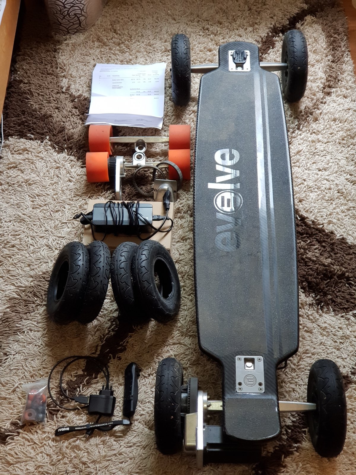 For Sale Evolve Carbon (Gen2) Electric Skateboard All Terrain