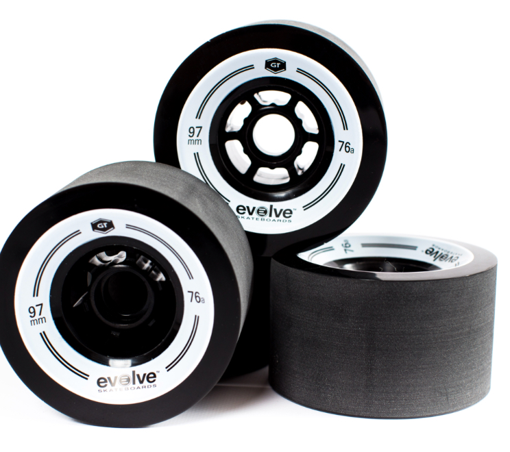 For Sale Evolve 97mm 76a wheels. New Electric Skateboard Forum