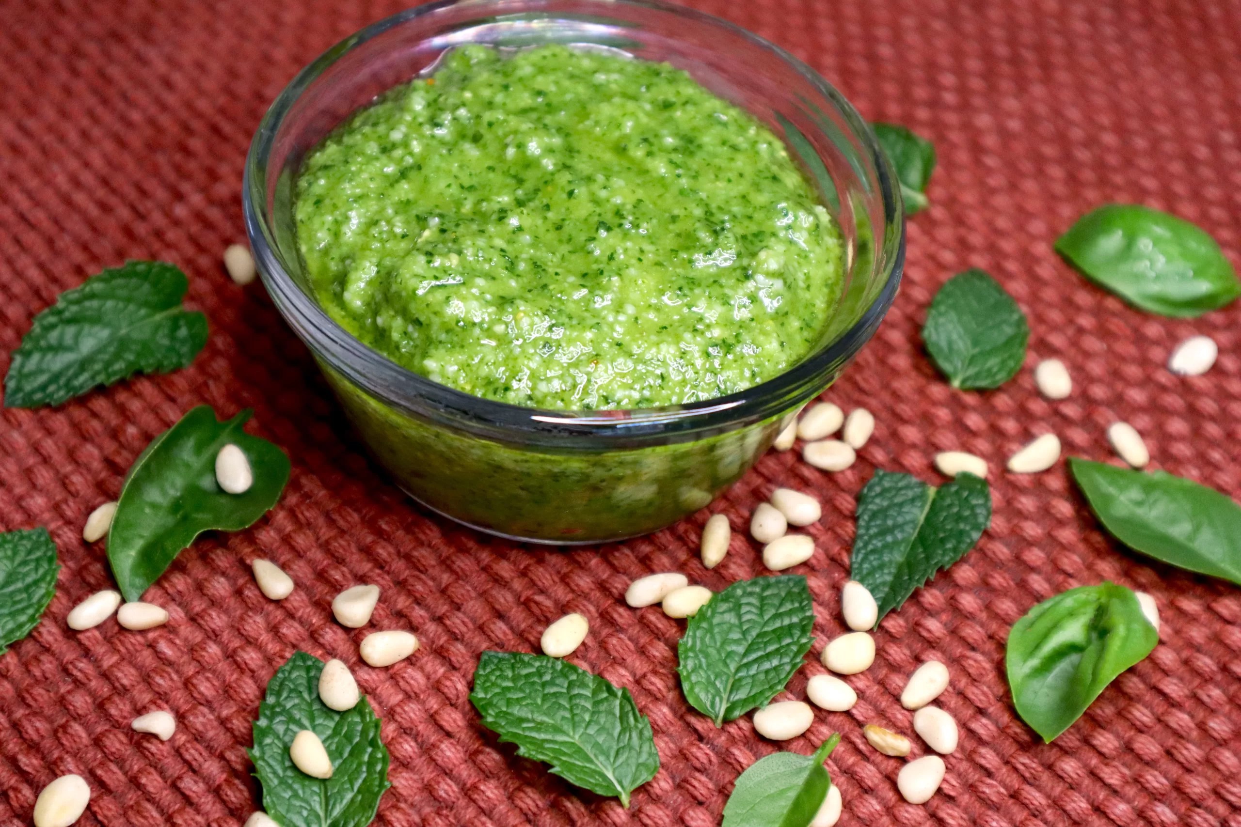 Mint Basil Pesto The Evolving Cookbook