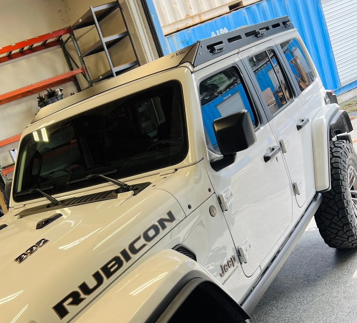 Jeep Wrangler JLU FULL ROOF RACK, ALUMINUM EVO Manufacturing