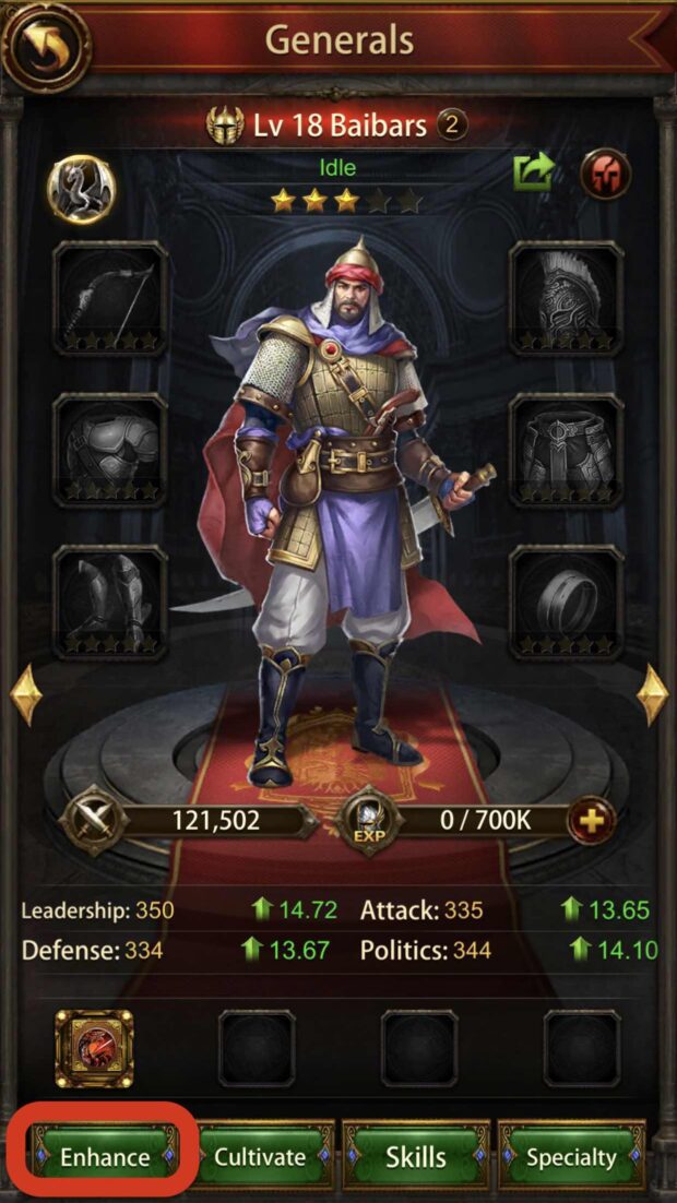 General’s Star Level & Common Misconceptions (Enhance Guide) Evony The King's Return GUIDE WIKI