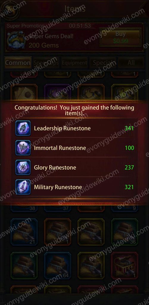 How to Get Runestone Evony The King's Return GUIDE WIKI