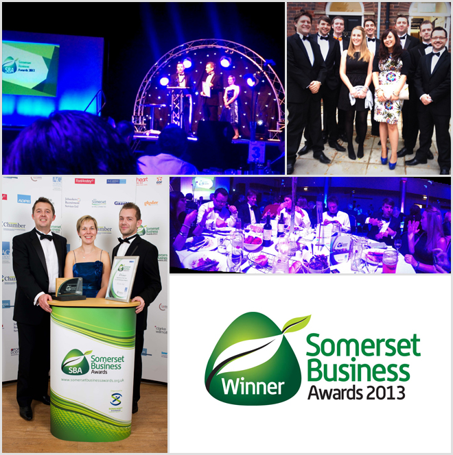 Evosite awarded Somerset Business of the Year