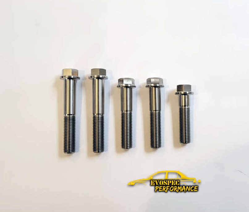 Evo 7/8/9 Titanium Bell Housing bolts Evospec Performance