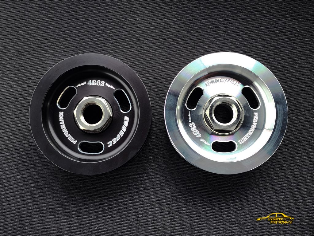 Evo 7 8 9 Underdrive Alternator pulley Evospec Performance