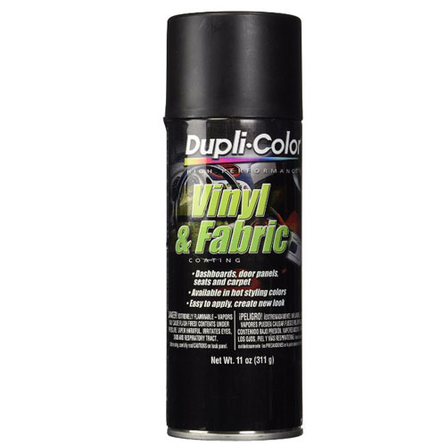 Duplicolor Vinyl & Fabric Black Spraypaint Evo Tuning South Africa