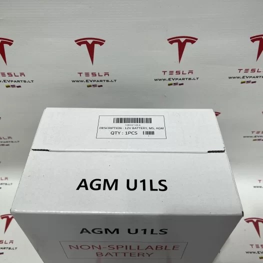 Battery, 12V, AtlasBX U1 AGM, MS