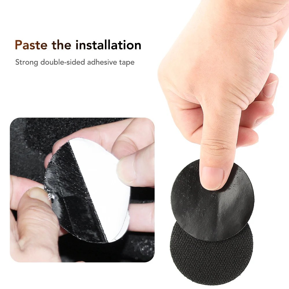 Tesla Model S, 3, X, Y Carpet Floor Mat Hold Down Kit, Pack of 5