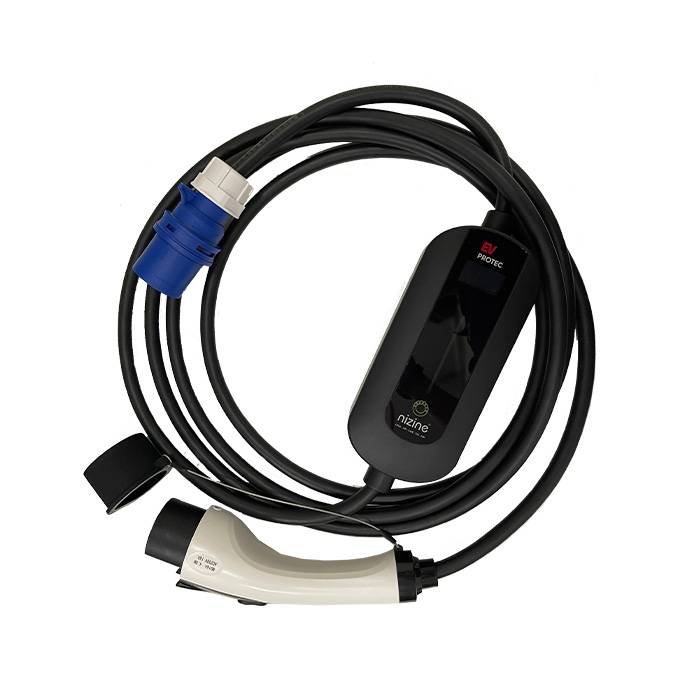 EV Protec GB/T Portable EV Charger With Adjustable Current 8/10/13/16A