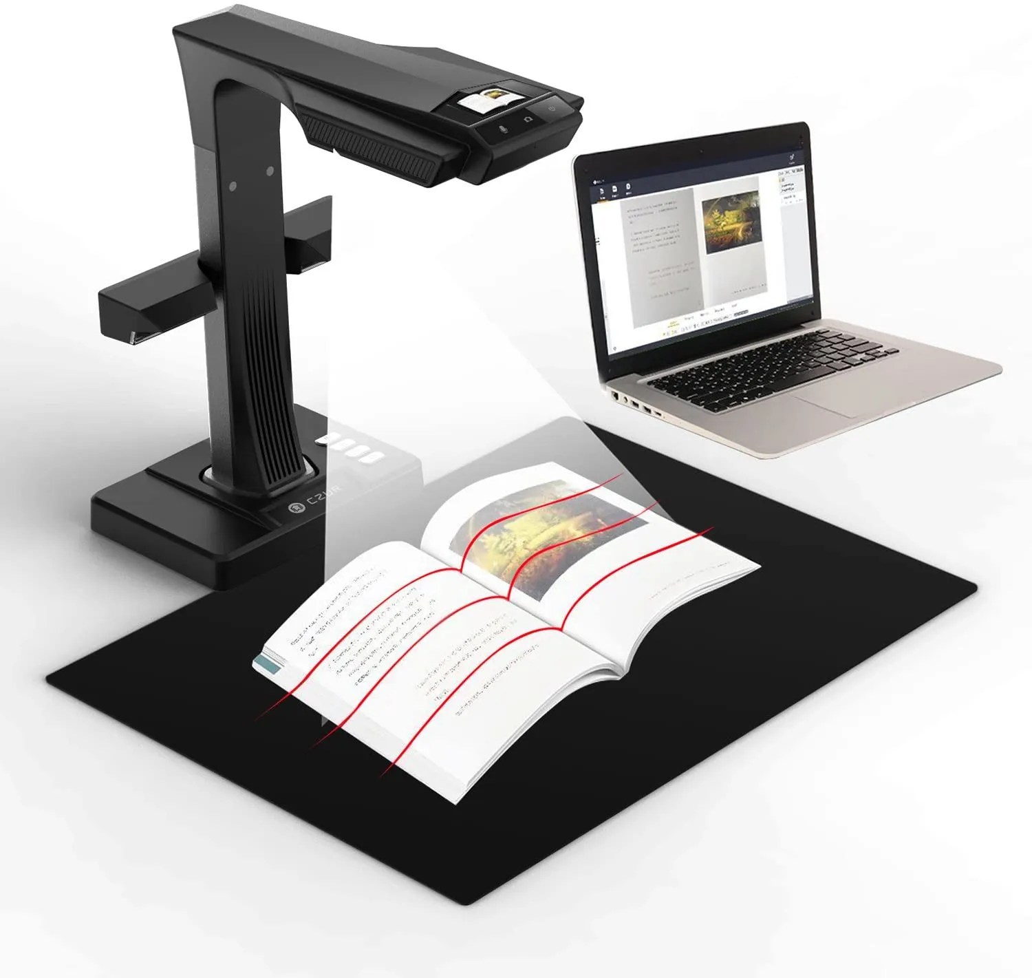 Overhead Book ScanCenter Microfilm Scanning, Book Scanners