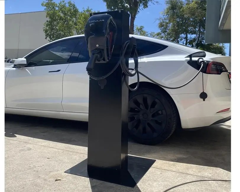 EVSE Display Stand Ocular IQ Wallbox EVSE Australia