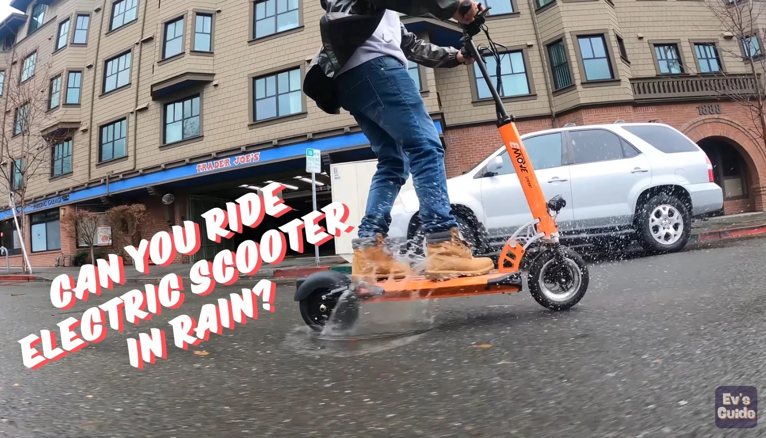 Can You Ride an EScooter in the Rain? EV's Guide