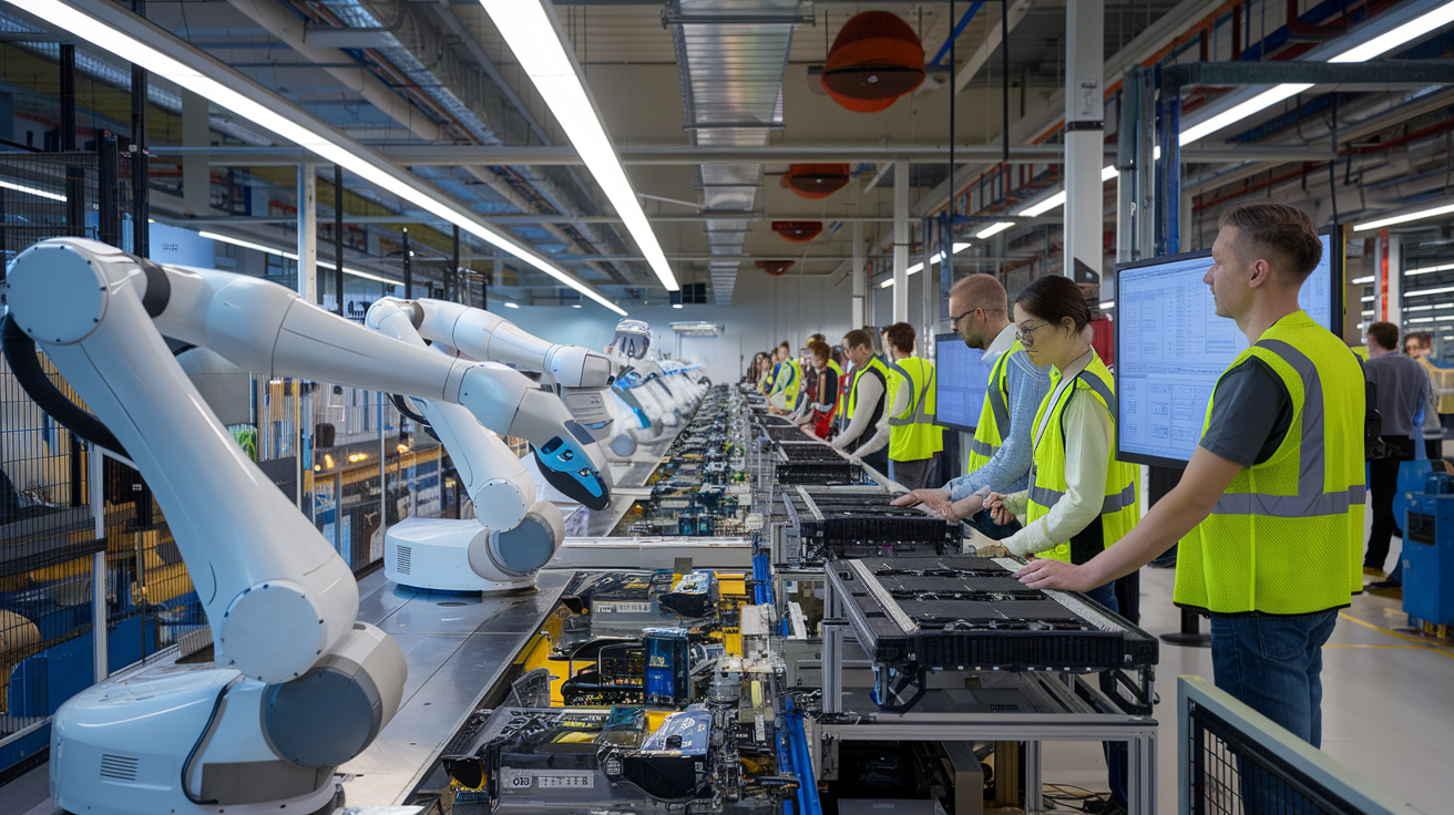 How Assembly Line Robots Cut Costs Without Sacrificing Quality EVS Robot