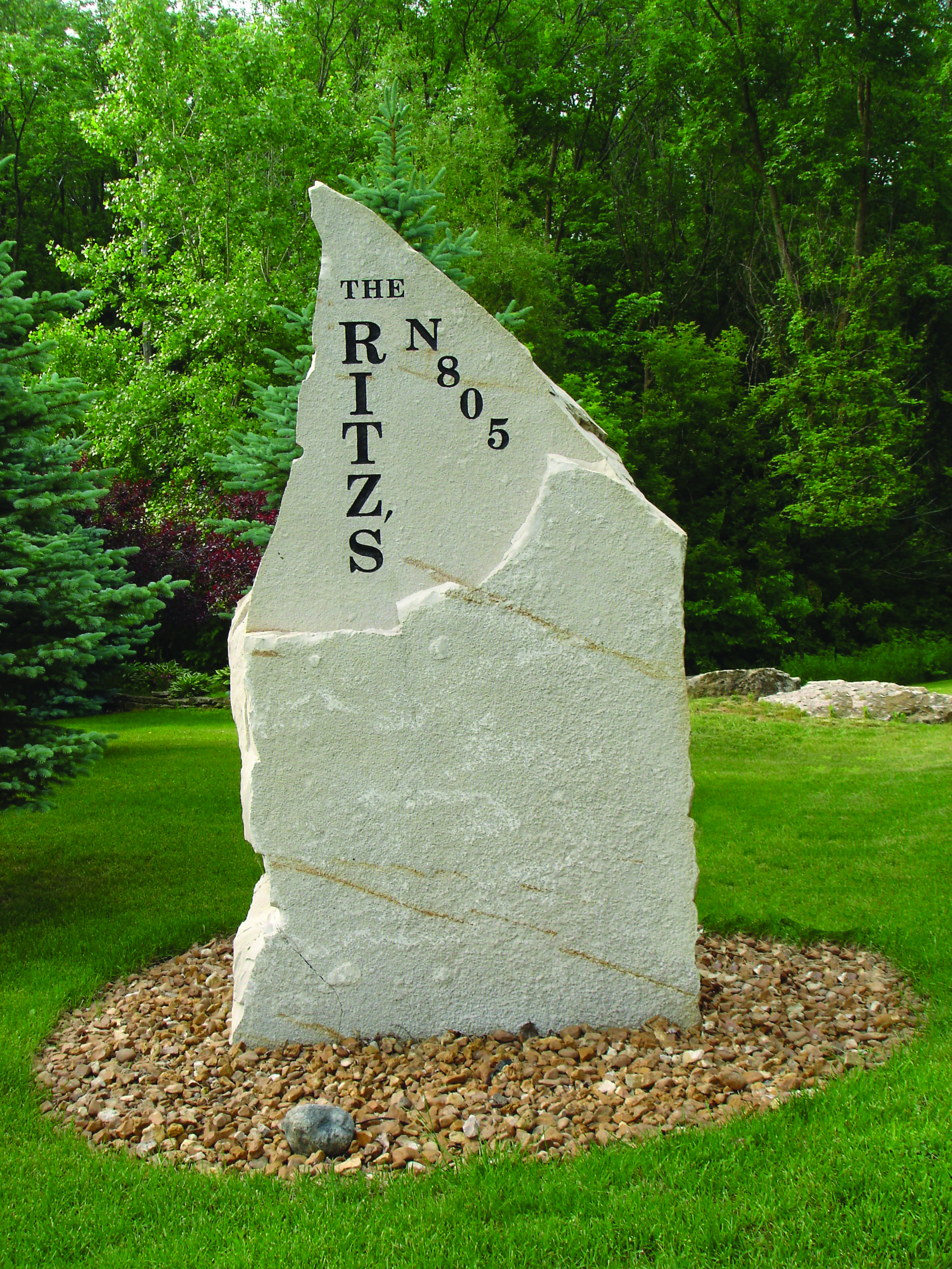 Address Stone Eden Valders Stone