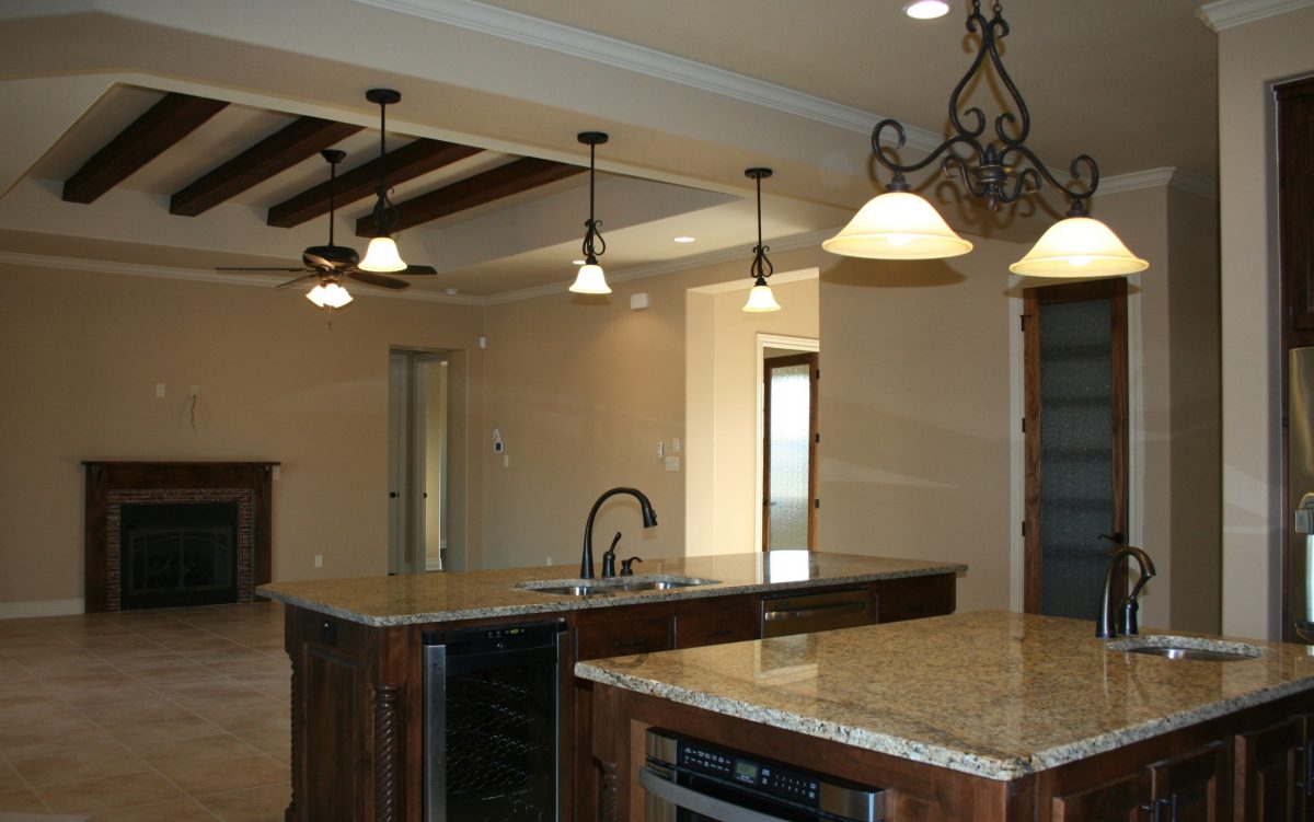 Construction complete on custom home design in Harker Heights Texas