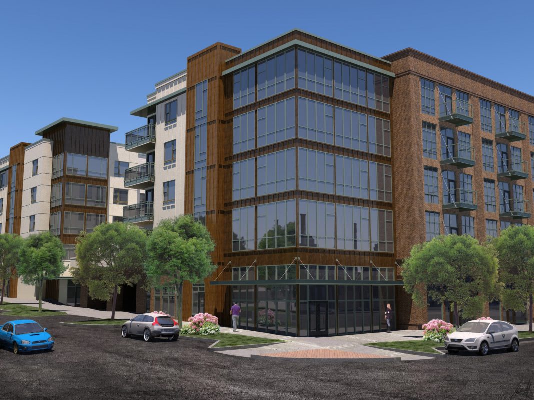 Mixed Use Development in Denver LoHi EVstudio