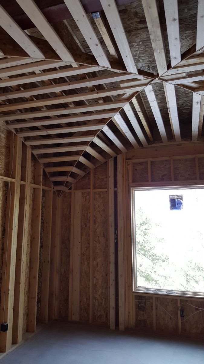 Evergreen Custom Home at Drywall and Finishing Phase — EVstudio