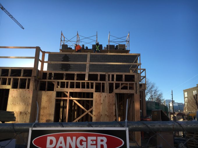 LoHi Denver Apartments Framing Begins — EVstudio, Architect Engineer