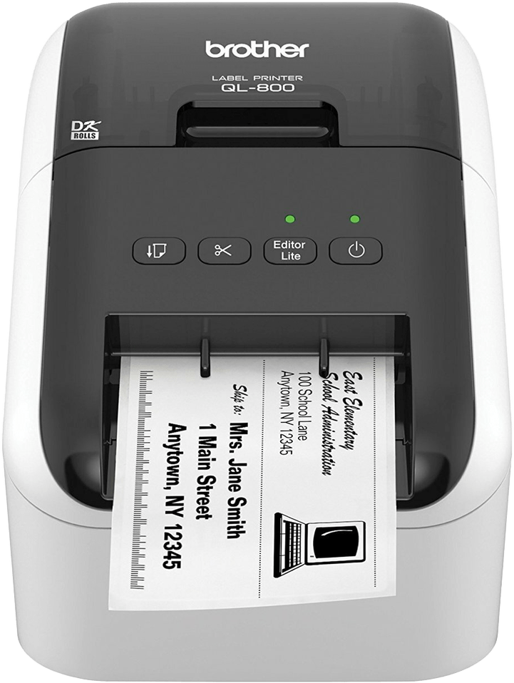 Brother QL820NWB EvTrack Visitor Management