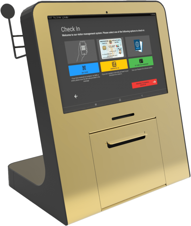 Visitor Kiosks EvTrack Visitor Management