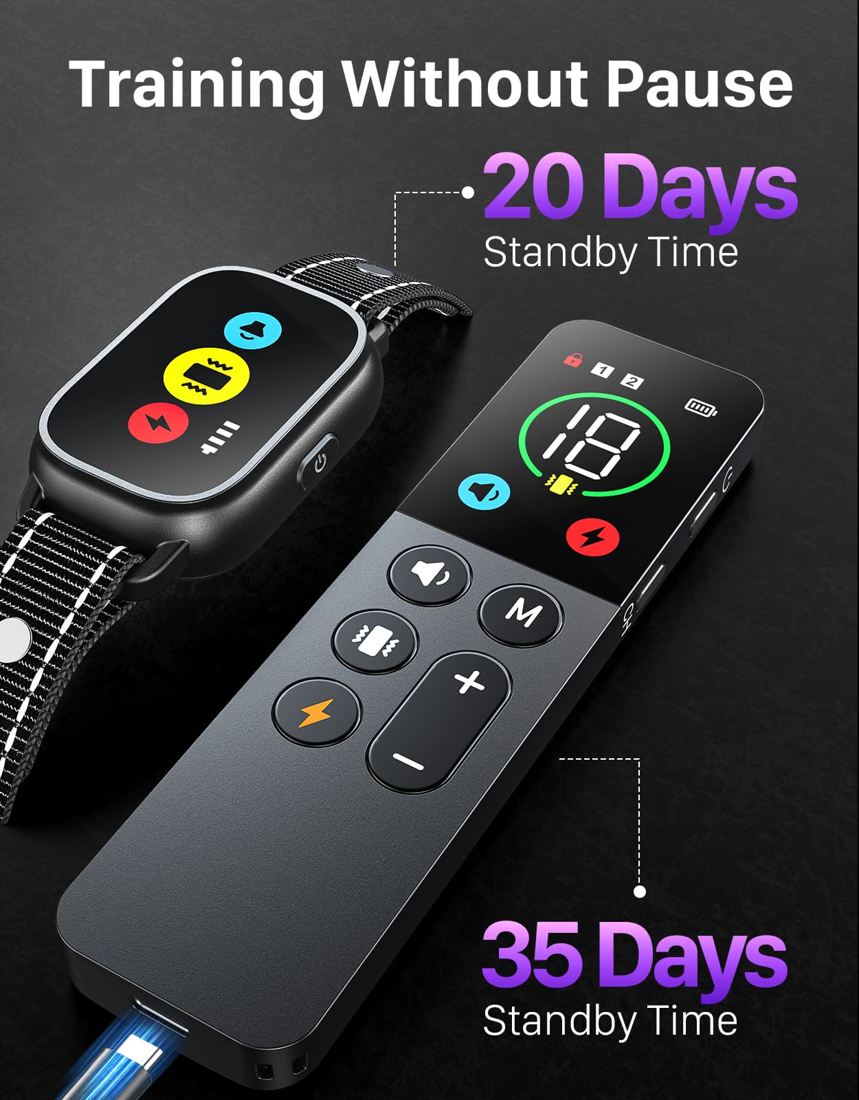 Evuime Dog Training Collar