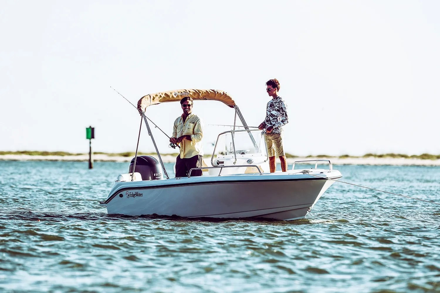 17Foot Center Console Boat EdgeWater Boats