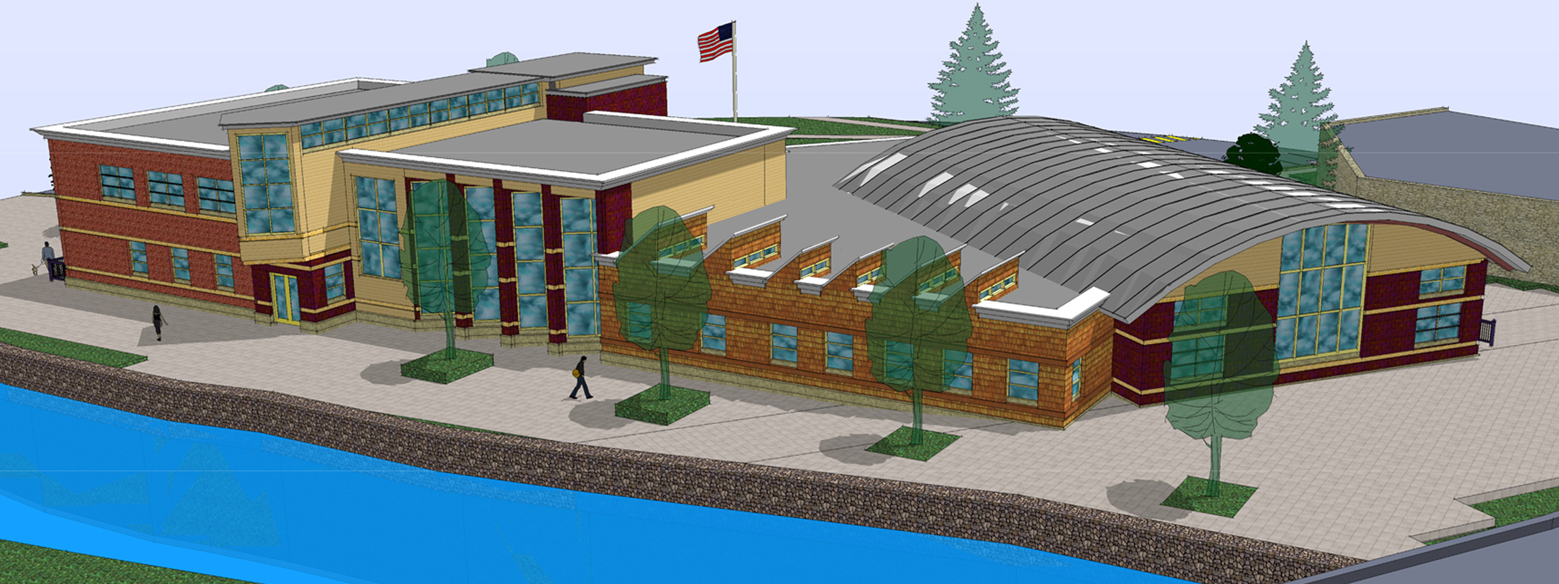 EXCAVATION FOR LIBRARY REVEALS HISTORY OF MILLS IN BURRILLVILLE, RI E