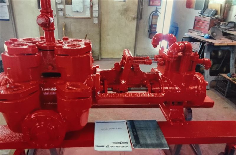 Gardner Denver 5x6 Duplex Steam Pump AG Series SOLD Best Used/Rebuilt Machinery at East West