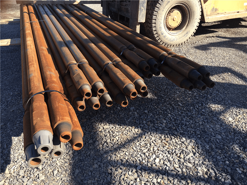 Reichdrill Style Drill Pipe (41/2" x 20' x 31/2") API Reg Best Used
