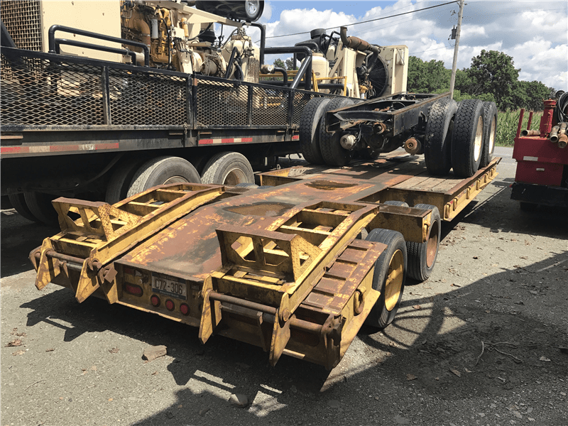 1988 Rogers Lowboy Trailer with Fifth Wheel SOLD Best Used/Rebuilt