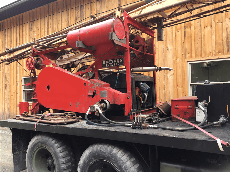 Bucyrus Erie 20W Cable Tool Rig Best Used/Rebuilt Machinery at East