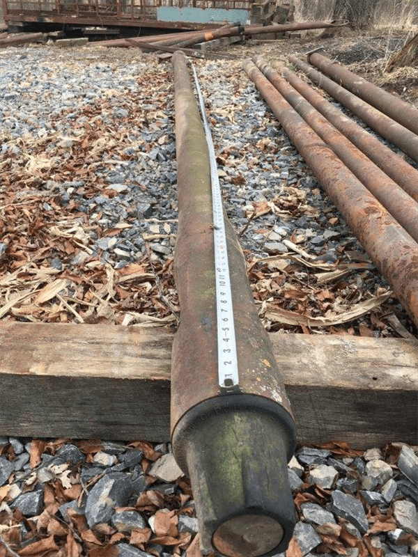 19' Drill Stem for Cable Tool Rig Best Used/Rebuilt Machinery at East